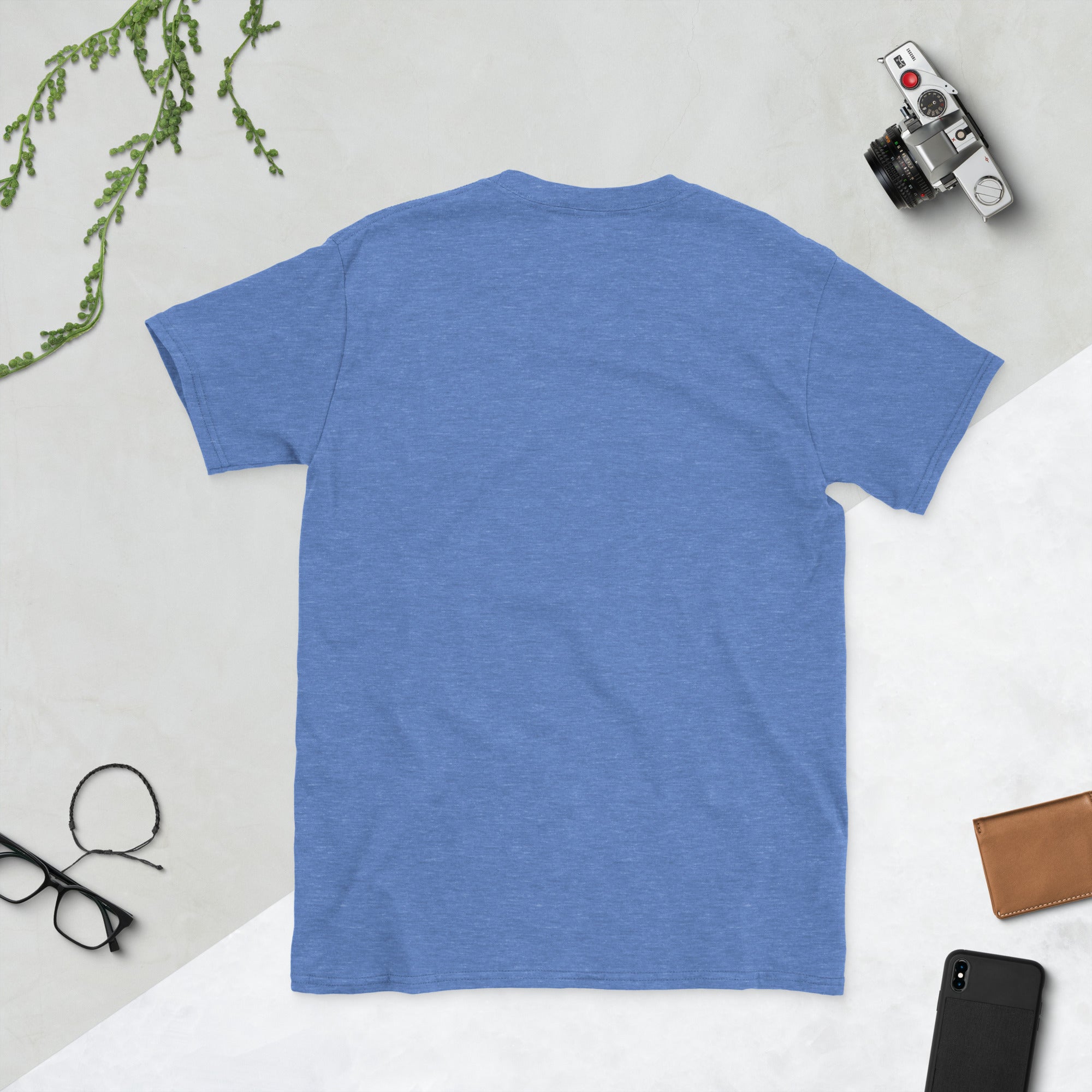 Happy Mother’s Day unisex T-shirt, blue back view