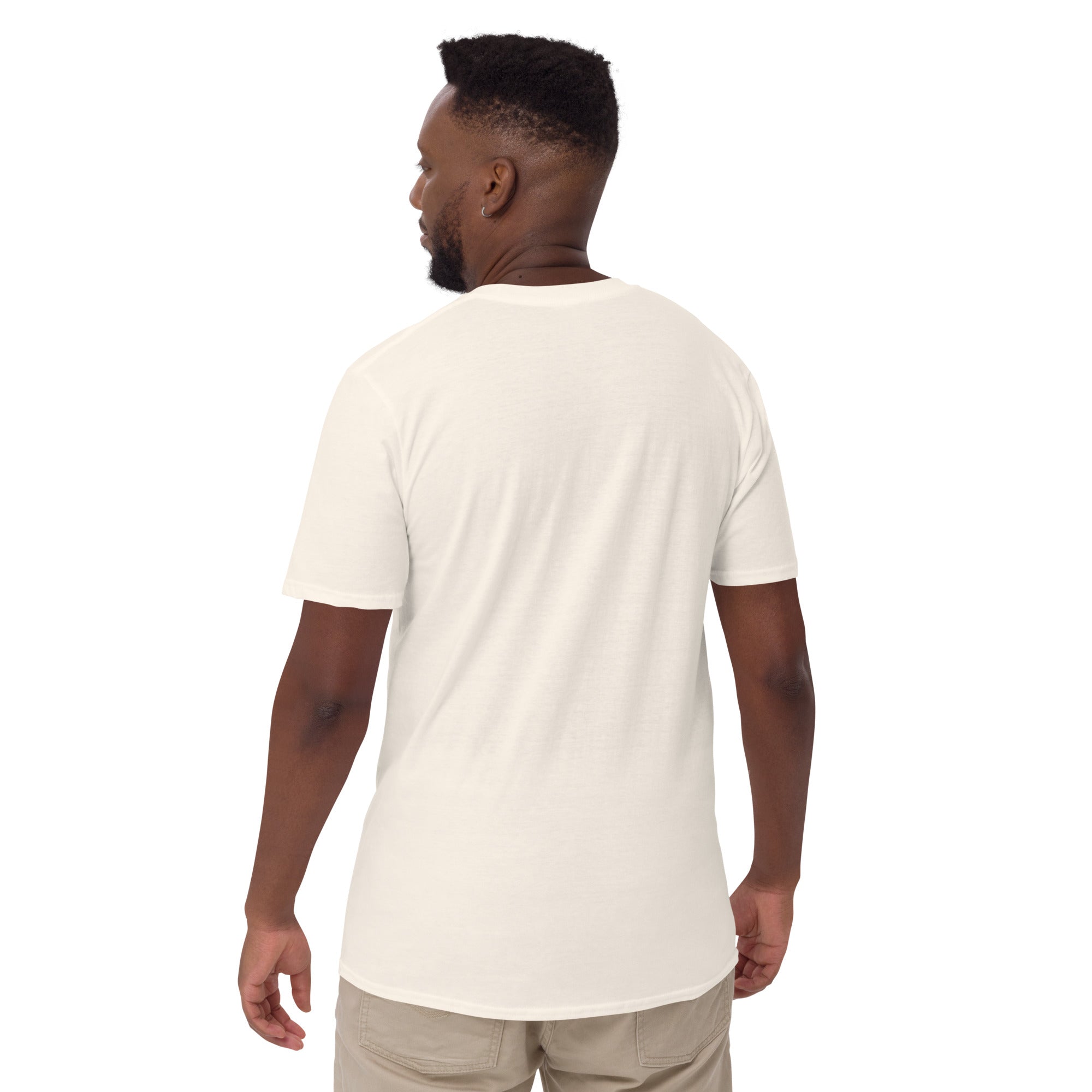 Streets Speaks T-Shirt, white, short-sleeve unisex back view