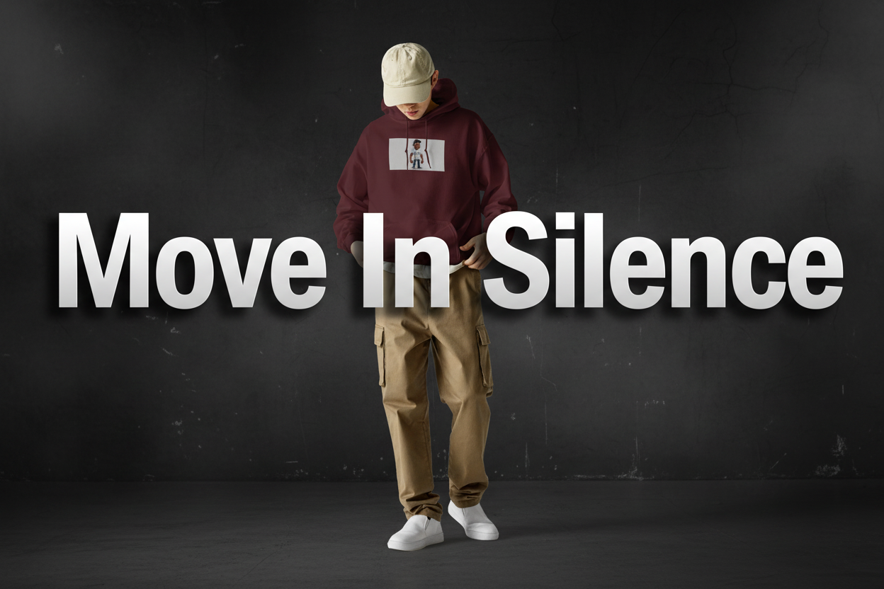 move in silence meaning MIS Apparel streetwear