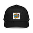 Holla At Ya Boy Son 5-panel cap, black with front square graphic patch