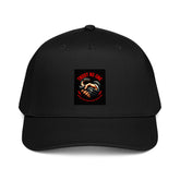Trust No One streetwear cap by MIS Apparel — structured 5 panel design with fade-resistant embroidery and adjustable snap closure