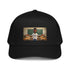 Slow Money Better Than No Money 5-Panel Cap (Black) with front graphic patch