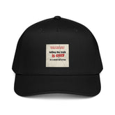 Telling the truth streetwear cap front view MIS Apparel
