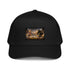 5-Panel Cap Schwarz mit Front-Patch „Moving in These Streets“
