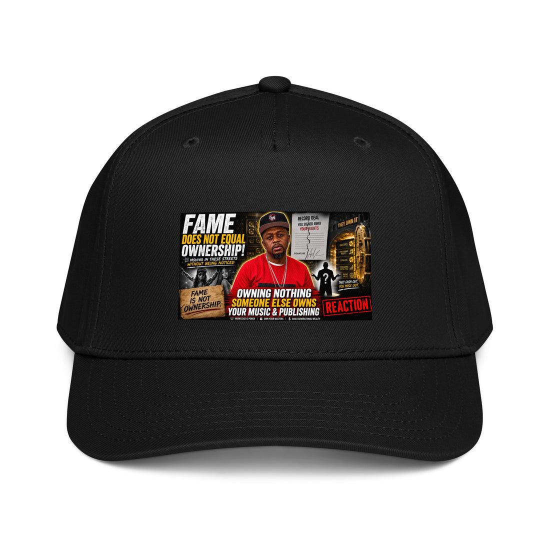 streetwear cap front graphic logo patch MIS Apparel