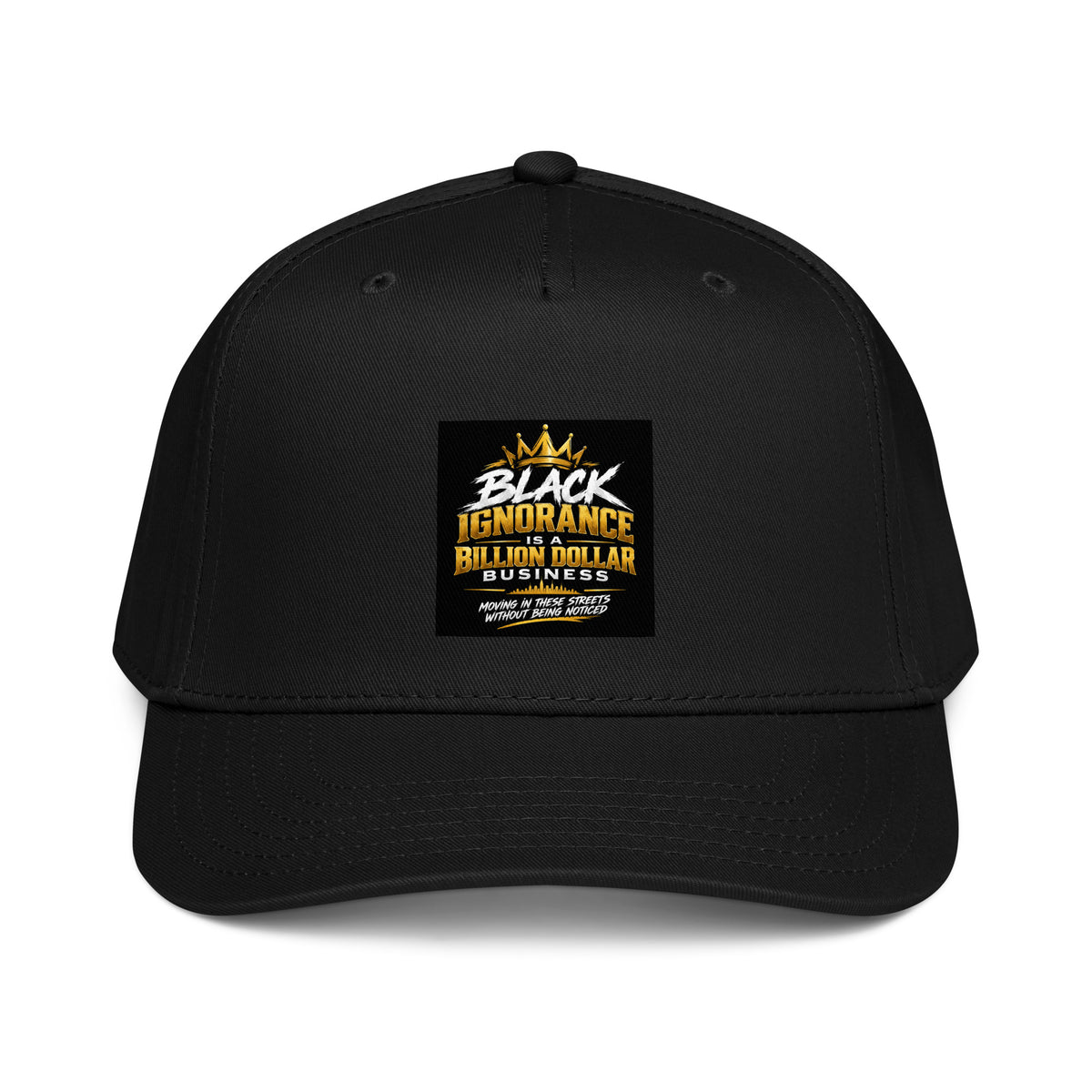 Moving in These Streets Statement 5 panel unisex cap