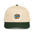 Holla At Ya Boy Son 5-panel cap, tan and dark green panels with front graphic patch