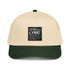 Lets stop lying to ourselves cap in Dark Green/Natural with “LYRIC” front patch