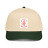 Dark green and natural 5-Panel cap with Mama Bear front graphic patch