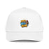 Holla At Ya Boy Son 5-panel cap, white with front graphic patch