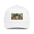 Slow Money Better Than No Money 5-Panel cap (White) with front graphic patch
