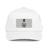 Move In Silence 5 panel cap in White with front graphic patch