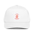 White 5-Panel cap with Mama Bear front graphic patch