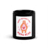 Happy Mother’s Day black mug with “MAMA BEAR” bear illustration and heart