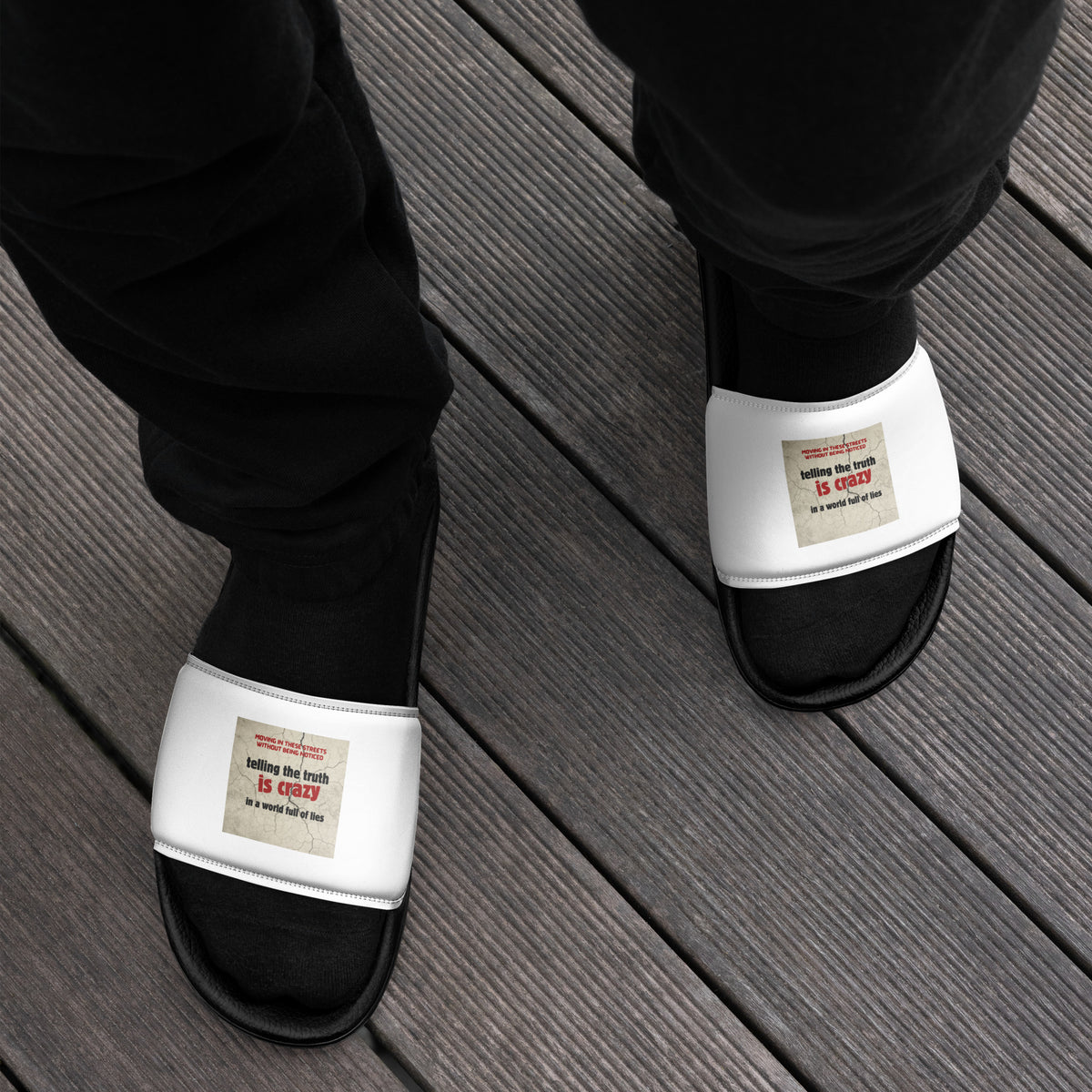 Statement Slides with Telling the Truth graphic by MIS Apparel