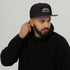 Streets Jail or Death Snapback Hat front view