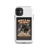 Move In Silence Tough case for iPhone: white back with &