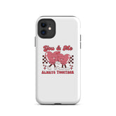 Streetwear phone case – You & Me Always Together iPhone by MIS Apparel