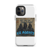 Streetwear phone case ICE agents iPhone street edition side view MIS Apparel