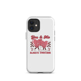 Streetwear phone case – You & Me Always Together iPhone by MIS Apparel