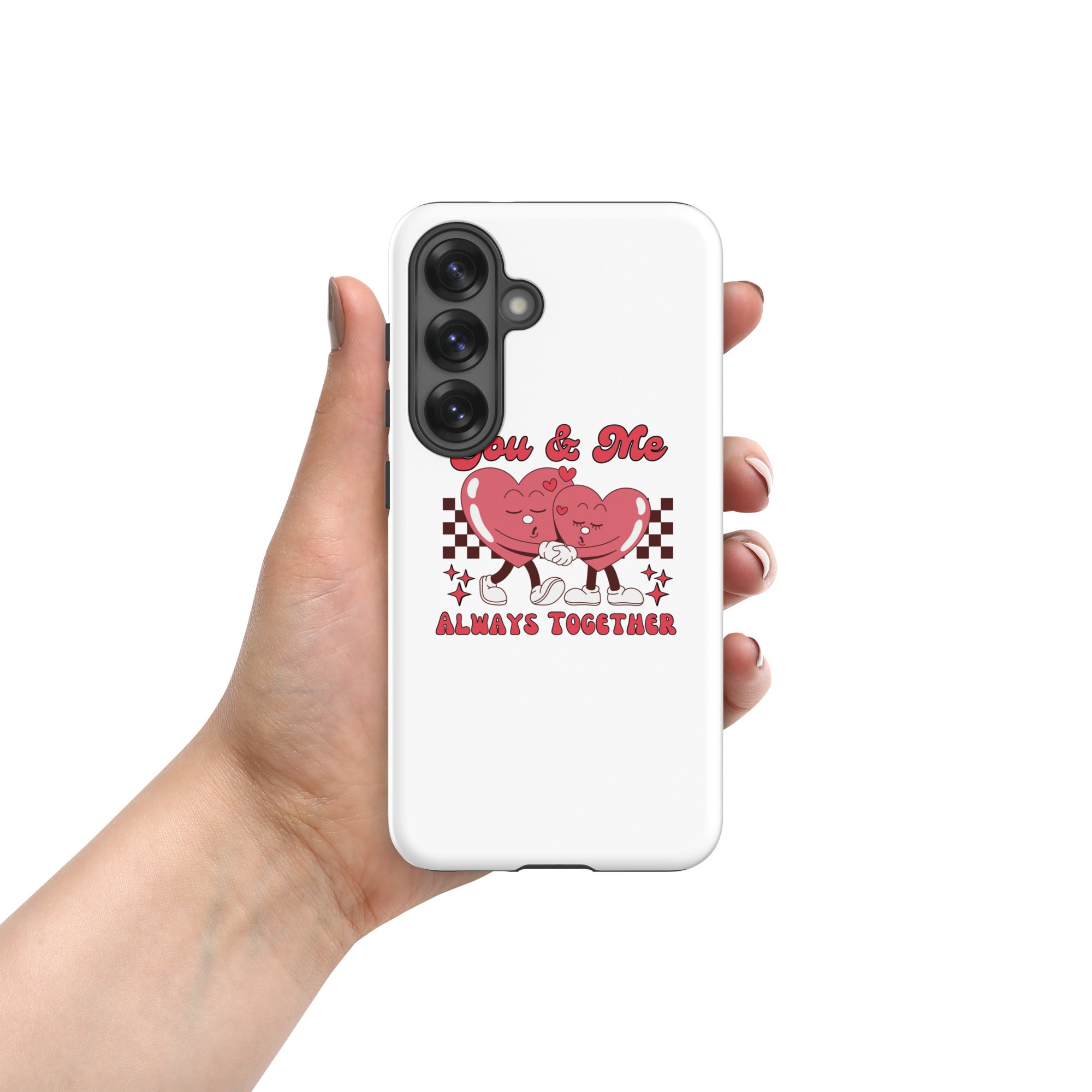 White tough case for Samsung: &