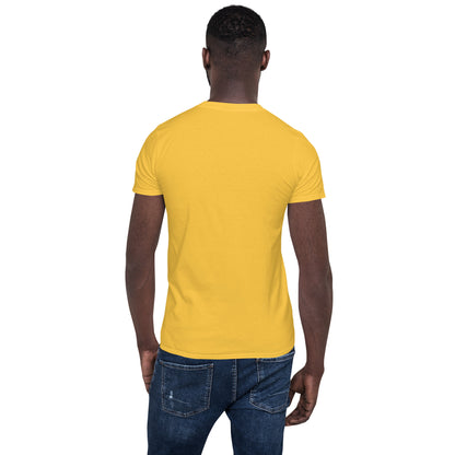 Let The Grind Do The Bragging T-Shirt, gelb, Rückansicht ohne sichtbaren Rückenprint