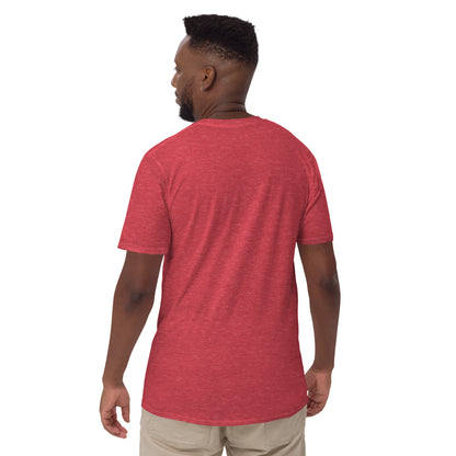 Streets Speaks T-shirt unisex manga corta roja vista trasera