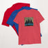 Heather-Rot unisex T-Shirt mit Frontmotiv „ICE AGENTS“