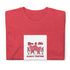 Red graphic tee with heart mice &