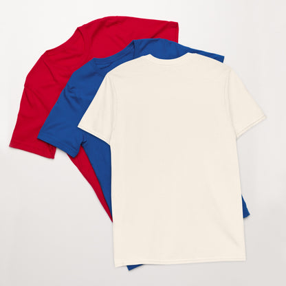 Street Life unisex T-shirt off-white back view, no visible front graphic