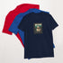 Navy unisex T-shirt with &