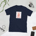Unisex T-shirt navy blau mit frontmotiv „Happy Mother&