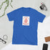 Unisex T-shirt royal blau mit frontmotiv „Happy Mother&