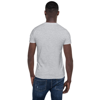 Holla At Ya Boy Son unisex T-shirt, heather grau, Rückansicht ohne sichtbaren Print