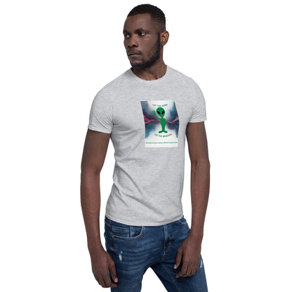 Let The Grind Do The Bragging T-Shirt, meliert grau, Front-Quadratdruck, kurze Ärmel