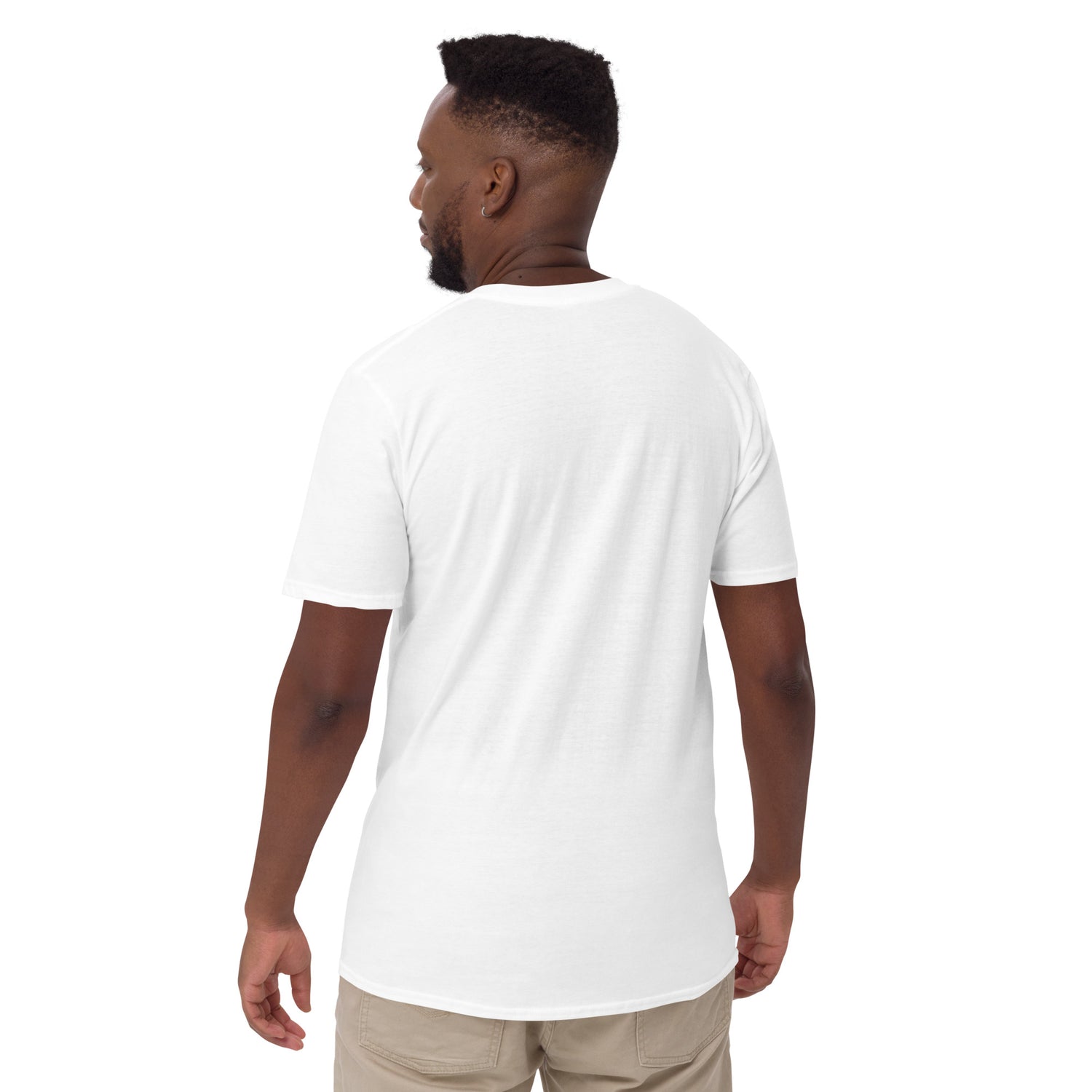Streets Speaks T-Shirt, white, short-sleeve unisex back view