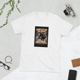 MIS Apparel graphic tee, white, front square streetwear artwork